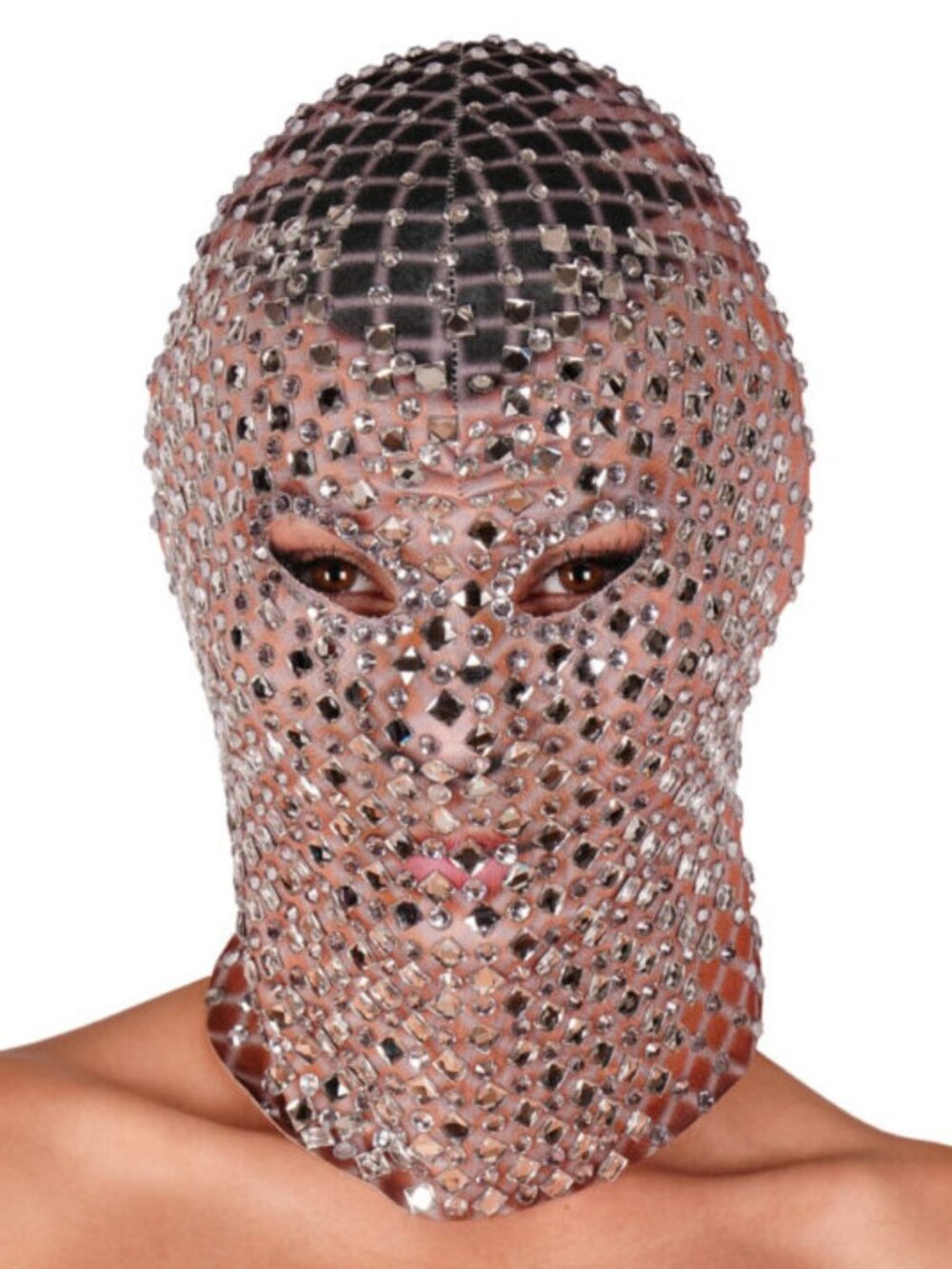 Rhinestone Mask